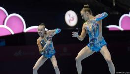 Third day of 12th FIG Acrobatic Gymnastics World Age Group Competitions kicks off in Baku (PHOTO)