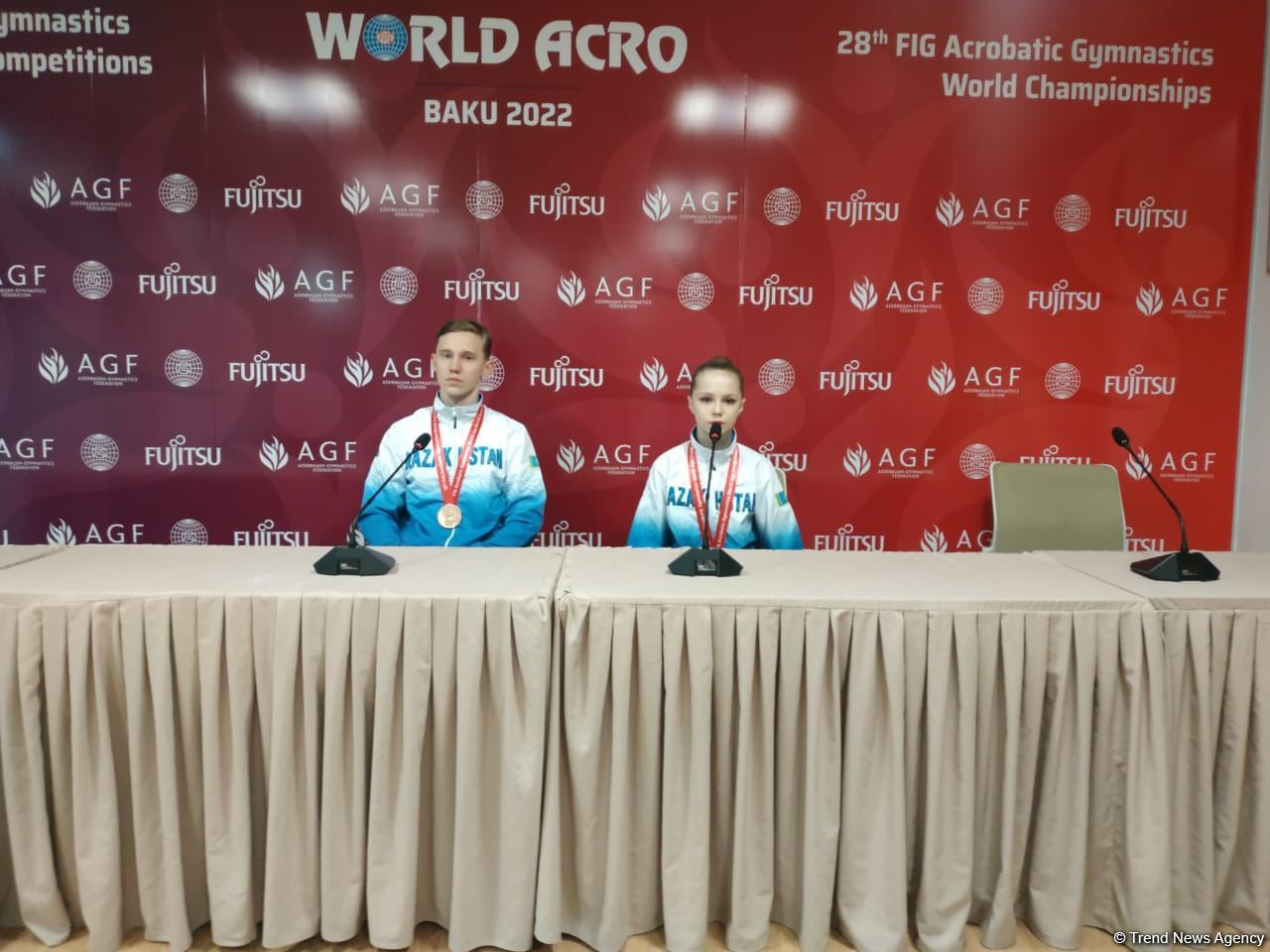 Kazakhstan’s athletes pleased with result of performance at 12th FIG Acrobatic Gymnastics World Age Group Competitions in Baku