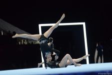 Azerbaijani women's group holds second intermediate place at 12th FIG Acrobatic Gymnastics World Age Group Competitions (PHOTO)