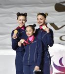 Baku hosts awards ceremony for winners of 12th FIG Acrobatic Gymnastics World Age Group Competitions (PHOTO)