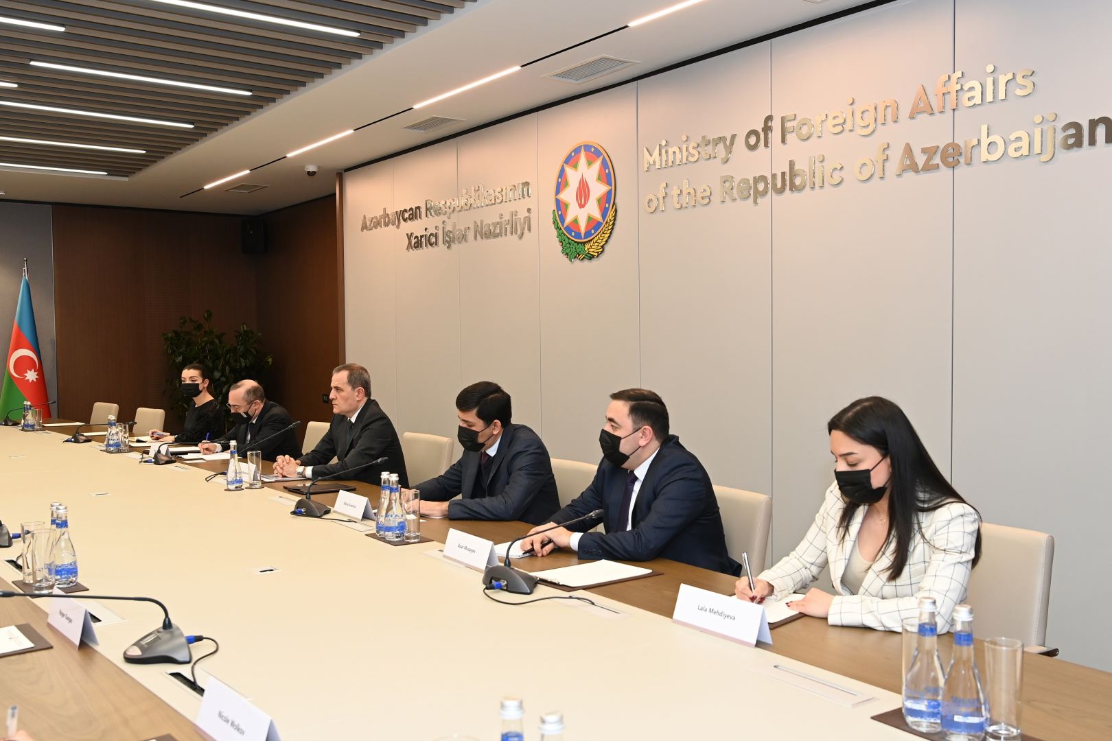 Geographical peculiarities of Azerbaijan, Kazakhstan create conditions to fully use their transport network - minister (PHOTO)