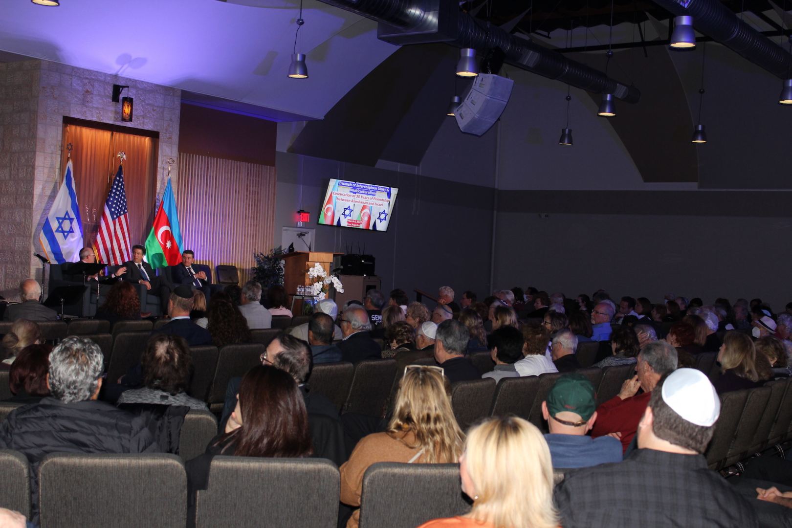 30th anniversary of Azerbaijan-Israel diplomatic relations celebrated in Los Angeles (PHOTO)