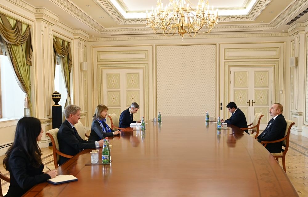 President Ilham Aliyev receives UK Prime Minister's Trade Envoy to Azerbaijan (VIDEO)