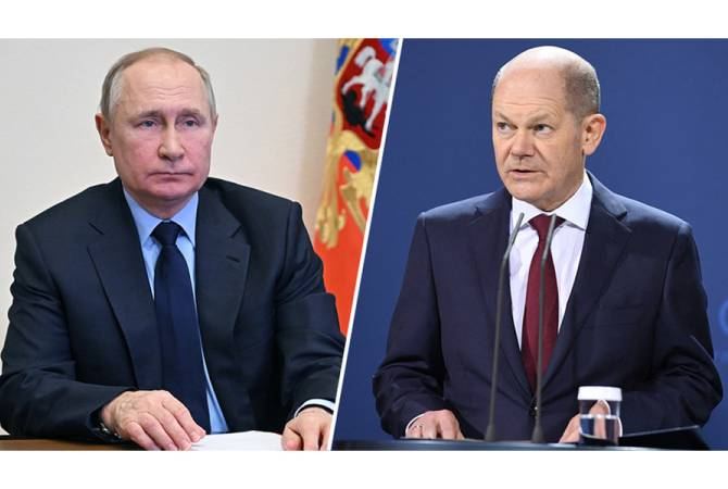 Путин и Шольц обсудили ситуацию в Украине