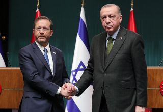 Президенты Турции и Израиля обсудили двусторонние отношения