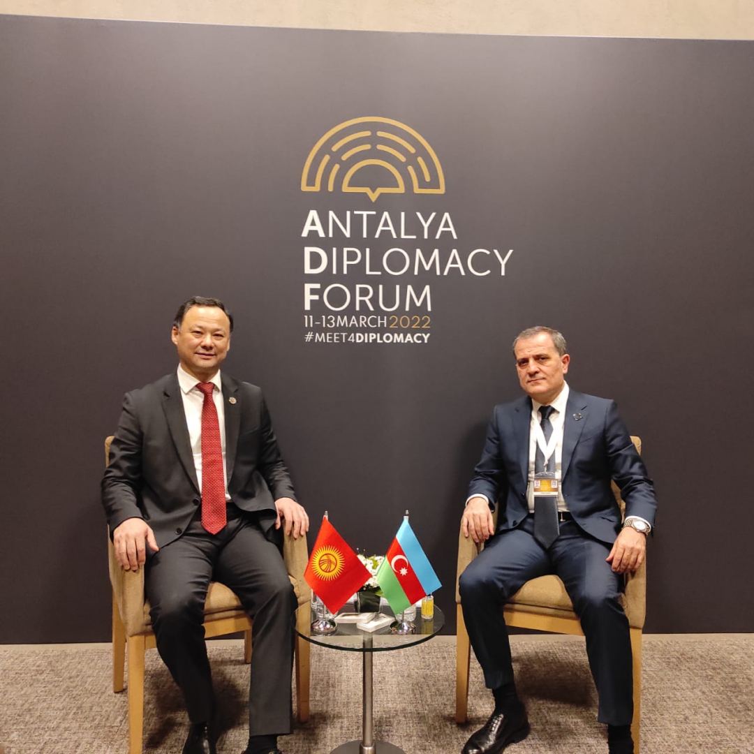Глава МИД Азербайджана встретился с министром иностранных дел Кыргызстана