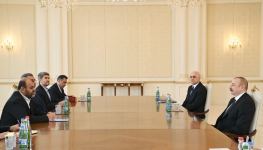 President Ilham Aliyev receives delegation led by Iran’s Minister of Roads and Urban Development (PHOTO/VIDEO)