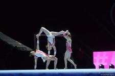 Second day of 28th FIG Acrobatic Gymnastics World Championships starts in Baku (PHOTO)