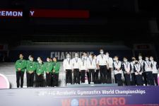 Baku hosts awards ceremony for 28th FIG Acrobatic Gymnastics World Championships (PHOTO)