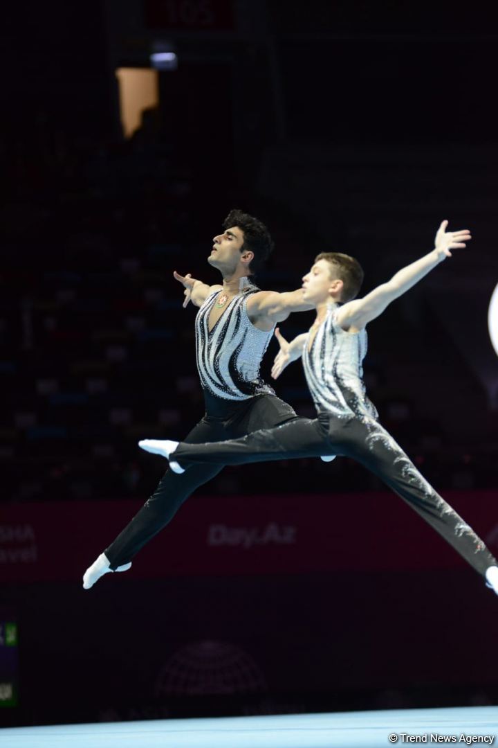 Azərbaycan gimnastları dünya çempionatında bürünc medal qazanıb (FOTO)