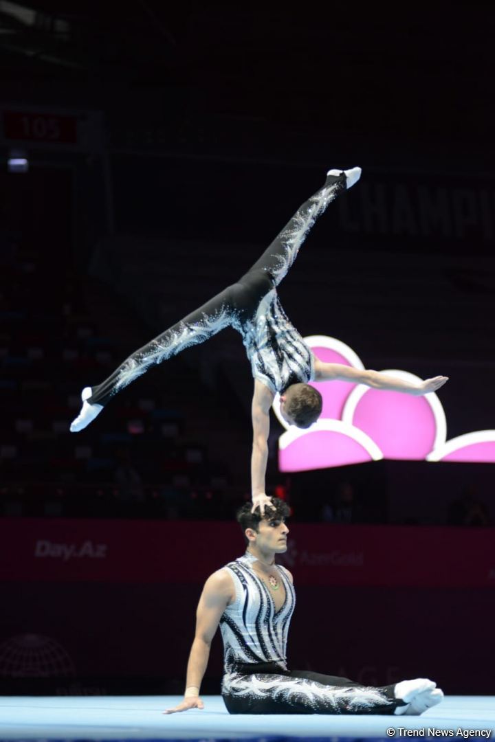 Azərbaycan gimnastları dünya çempionatında bürünc medal qazanıb (FOTO)