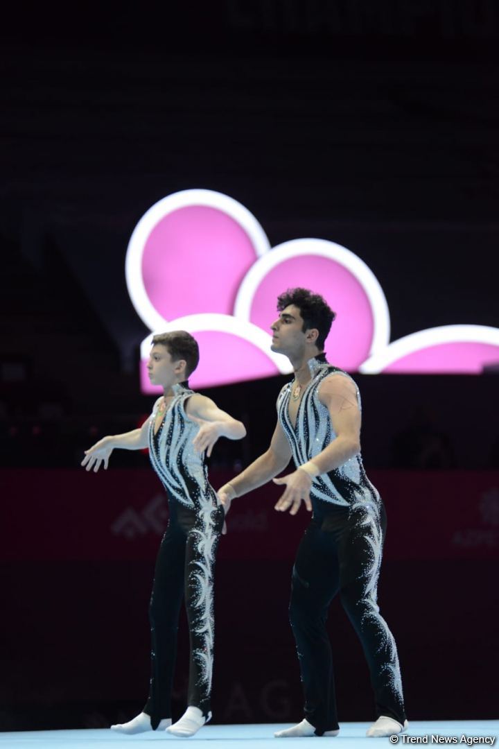 Azerbaijani athletes win bronze at 28th FIG Acrobatic Gymnastics World Championships (PHOTO)