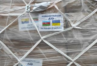 Azərbaycan Ukrayna şəhərinə 20 ton humanitar yardım edib