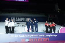 World Championship in Baku: awarding ceremony among mixed doubles, women's and men's groups took place (PHOTO)