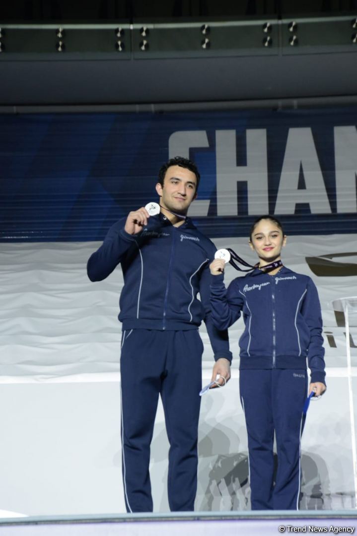 World Championship in Baku: awarding ceremony among mixed doubles, women's and men's groups took place (PHOTO)