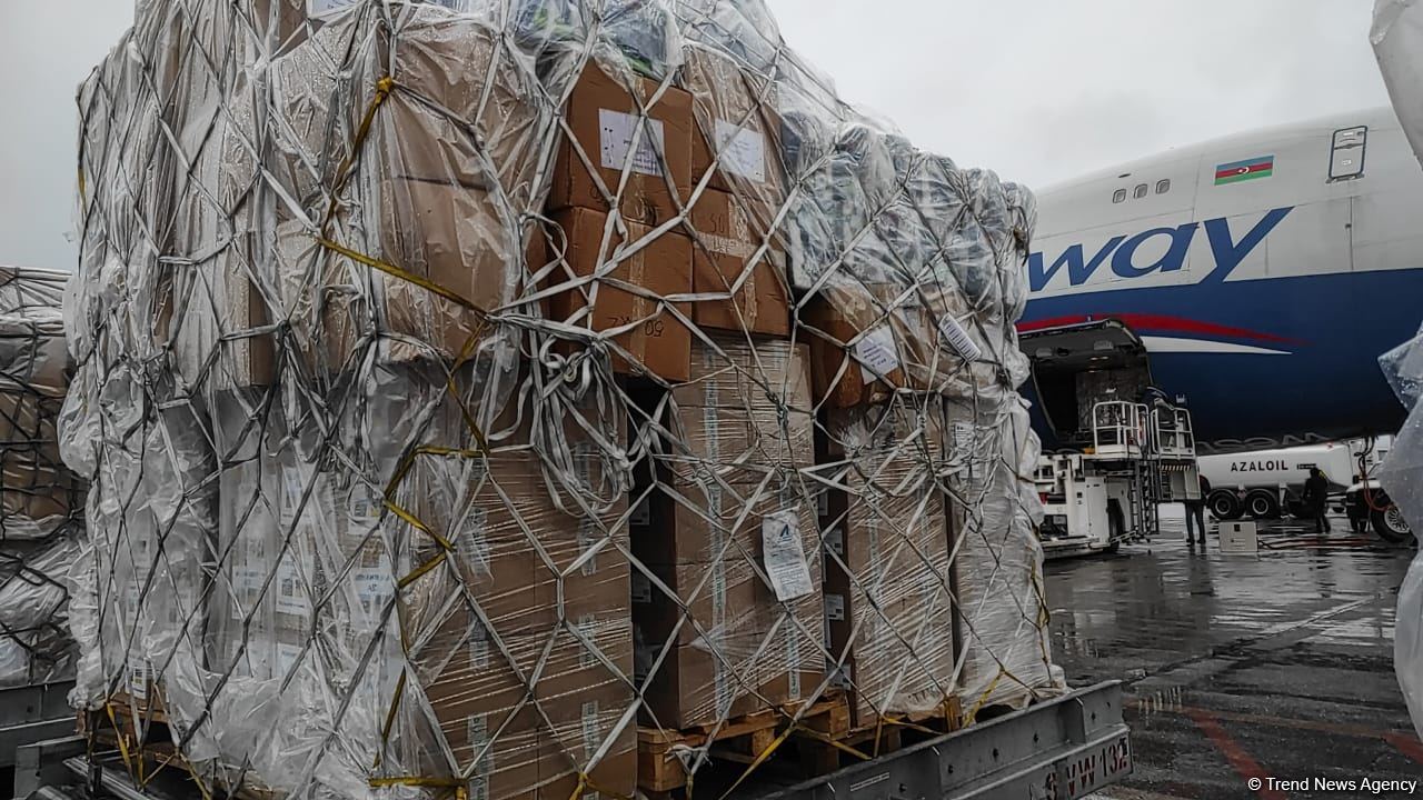 Азербайджан отправил в Украину очередную гуманитарную помощь (ФОТО/ВИДЕО)