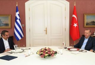 Эрдоган встретился с премьер-министром Греции