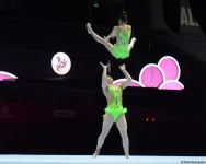 В Баку стартовал заключительный день 28-го Чемпионата мира по акробатической гимнастике (ФОТО)