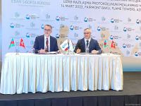 Azerbaijan, Turkey sign protocol on integration of Green Card systems (PHOTO)