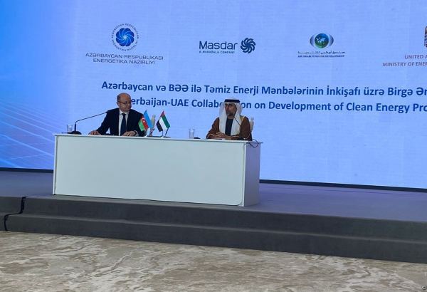 Azerbaijani minister names future benefits of Garadagh solar power plant (PHOTO)