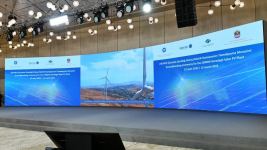 President Ilham Aliyev attends groundbreaking ceremony for Garadagh Solar Power Plant (PHOTO/VIDEO)