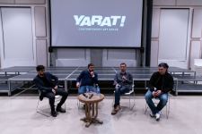 YARAT организовал встречу с коллективом первого художественного научно-фантастического фильма @proyekt_2602  (ВИДЕО, ФОТО)