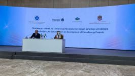 Azerbaijani minister names future benefits of Garadagh solar power plant (PHOTO)