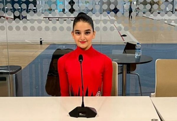 Azerbaijani young athlete talks about hard training sessions to show good result at Championship in Rhythmic Gymnastics
