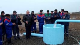На освобожденных территориях сданы в эксплуатацию артезианские скважины - фермеры благодарят Президента Ильхама Алиева (репортаж Trend TV)