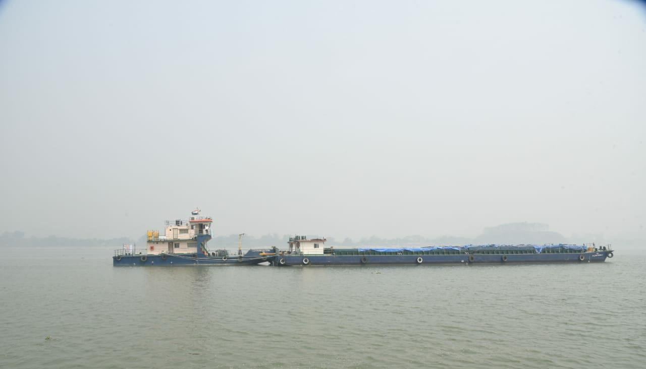 Longest vessel ever to sail on river Brahmaputra anchors at Guwahati