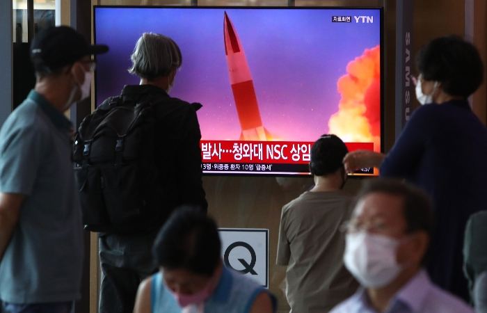 В Южной Корее заявили о неудачном запуске снаряда КНДР