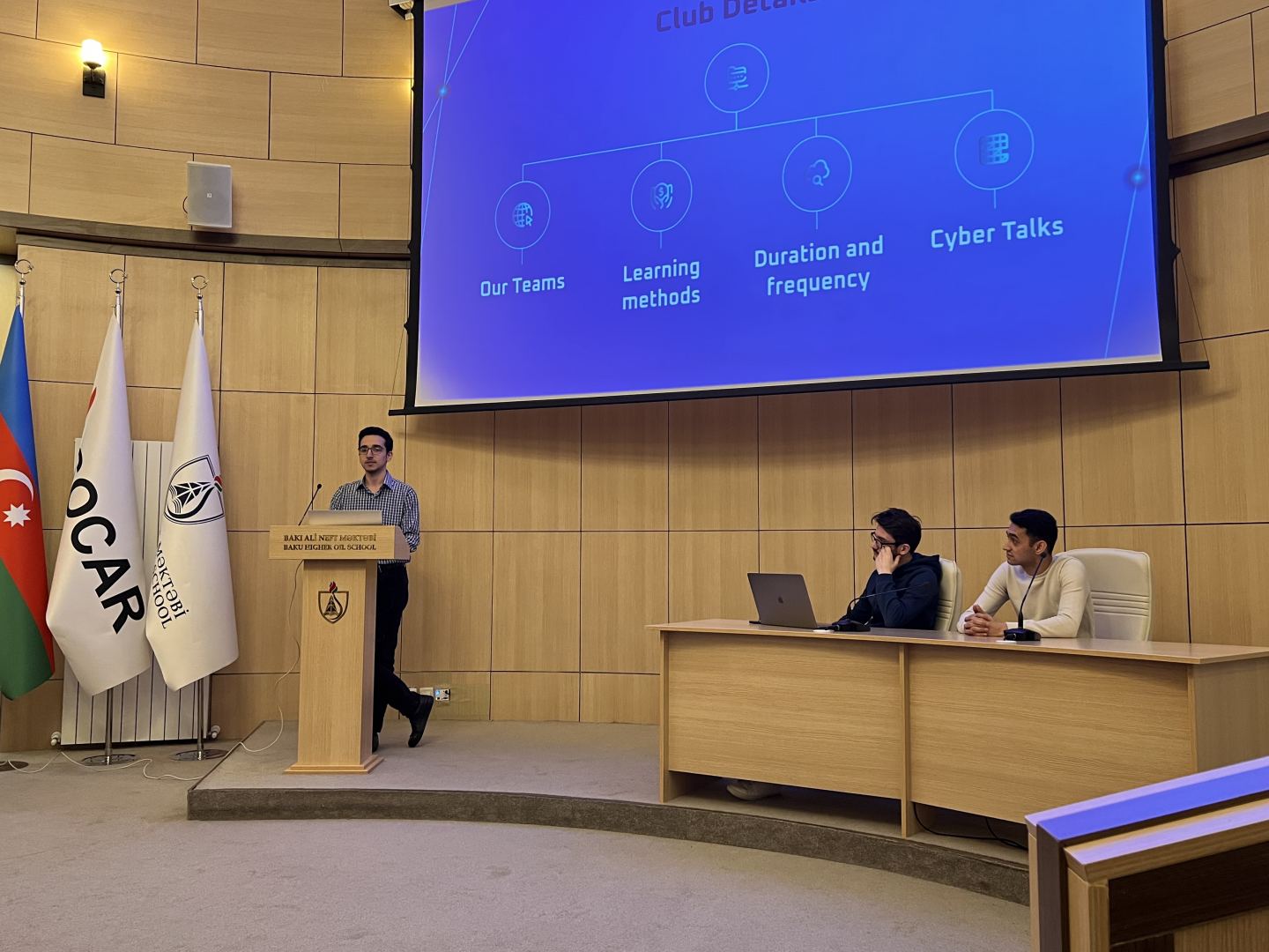 Cyber club has been created for the first time among the universities in Azerbaijan (PHOTO)