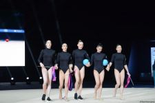 Bakıda bədii gimnastika üzrə Azərbaycan çempionatının ikinci günü start götürüb (FOTO)