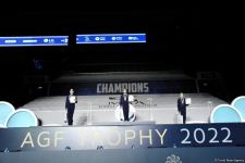 Bədii gimnastika üzrə Azərbaycan çempionatının qalibləri mükafatlandırılıb (FOTO)