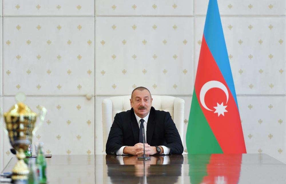 Президент Ильхам Алиев: Спорт является нашей государственной политикой
