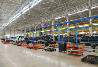 Azerbaijan's industrial zones manufacture numerous previously imported products