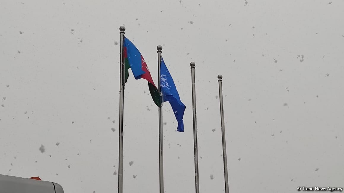 В Шуше поднят флаг ООН (ФОТО/ВИДЕО)