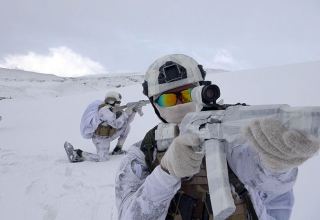 В Нахчыване проводятся занятия с подразделениями спецназа в высокогорной местности (ФОТО/ВИДЕО)