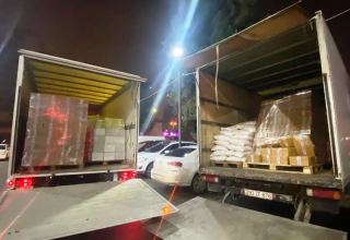 Bakıdan Kiyevə 30 tondan çox humanitar yardım göndərilib (FOTO)