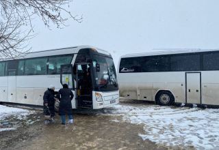 Azerbaijan updates on passenger traffic to liberated Shusha, Aghdam (PHOTO)