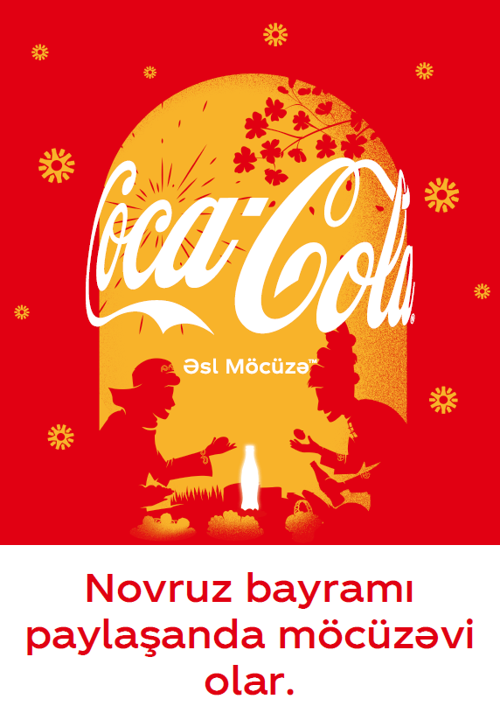 Coca-Cola Novruz bayramına rəng qatır (FOTO)