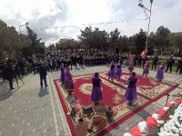 Xəzər rayonunda Novruz bayramı münasibətilə ümumrayon şənliyi keçirildi (FOTO)