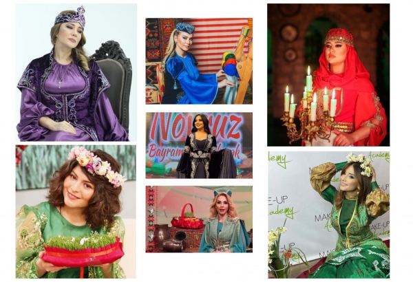 Азербайджанские звезды в национальной одежде (ФОТО)