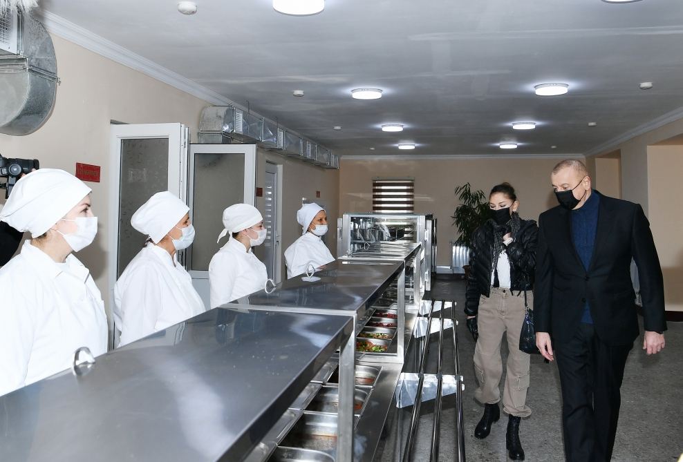 President Ilham Aliyev, First Lady Mehriban Aliyeva attend inauguration of military unit in Sugovushan (VIDEO)