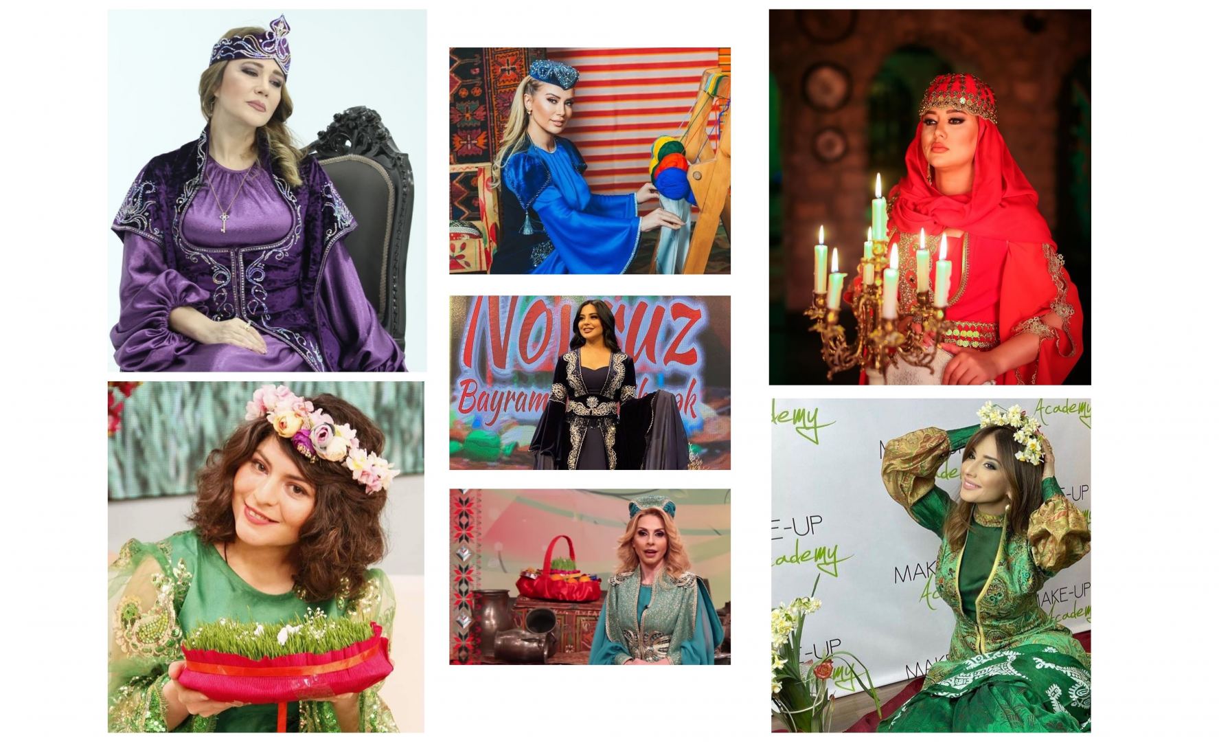 Азербайджанские звезды в национальной одежде (ФОТО)