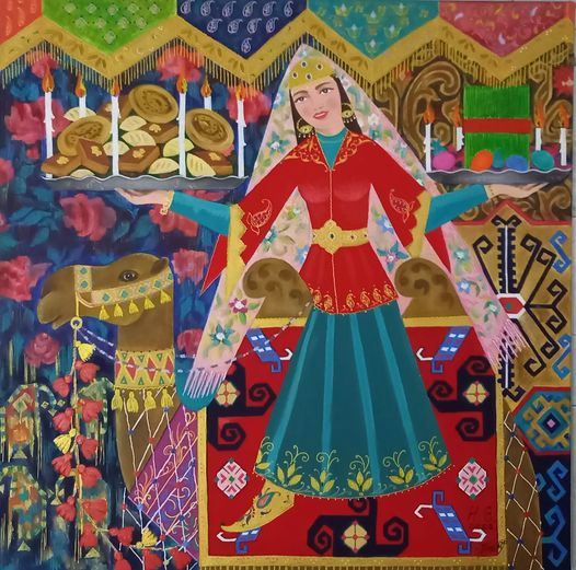 Колоритные картины Эльдара Гаджиева, посвященные празднику Новруз (ФОТО)