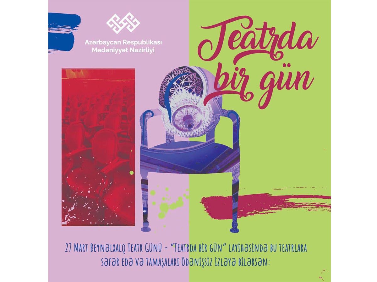 В азербайджанских театрах пройдет "День открытых дверей"