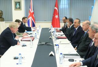 Erdogan meets with UK's PM