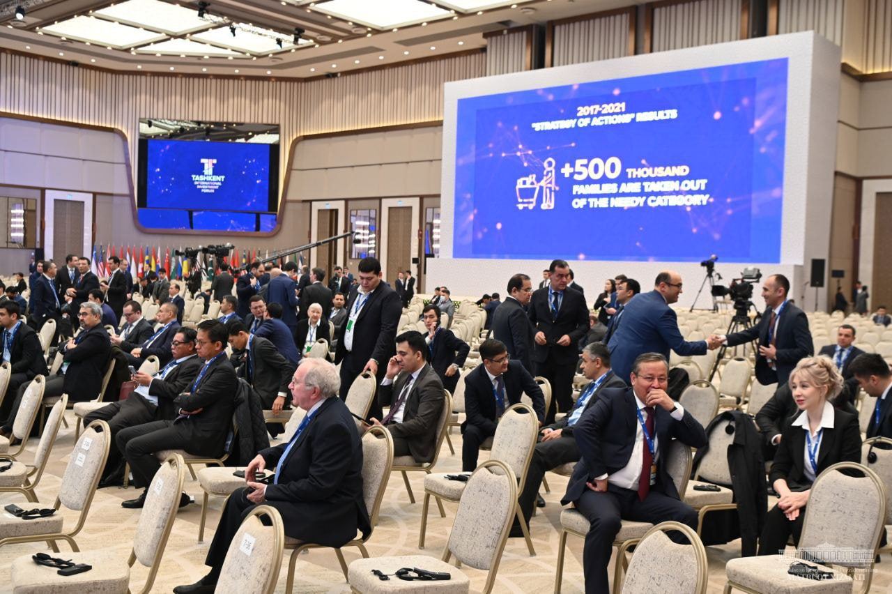 Uzbekistan holds opening ceremony of first Tashkent International Investment Forum (PHOTO)