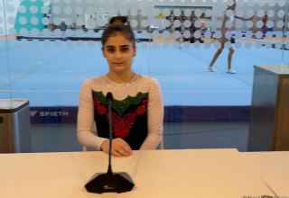 Coach expects good results from us at Artistic Gymnastics World Cup in Baku - Azerbaijani gymnast